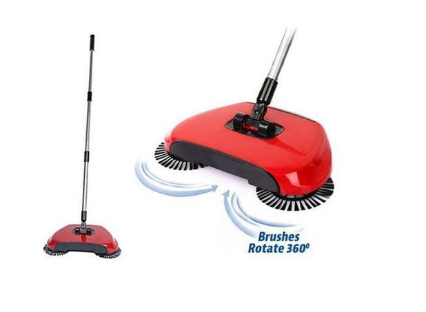 VASSOURA MÁGICA CERDAS GIRATÓRIAS 360º SMART CLEANING - Logos pan Menor preço em VASSOURA MÁGICA CERDAS GIRATÓRIAS 360º SMART CLEANING - Logos pan