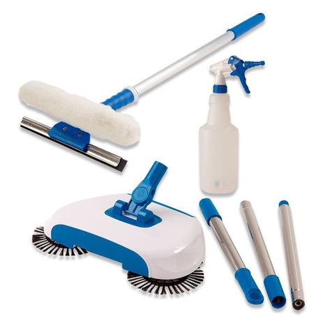 Vassoura Mágica, Rodo Limpa Vidros Com Borrifador - Vendasshop utensilios de limpeza é boa?