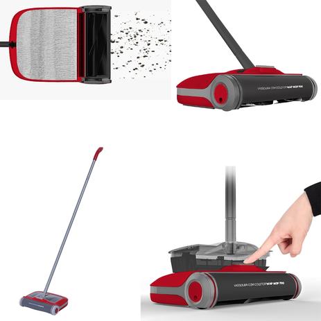 Vassoura Mop 700 Com Coletor Para Limpeza Para Piso Wap é boa?