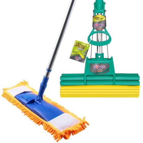 Vassoura Mop Tira Pó + Rodo Sekito 27 Cm Bettanin - Vendasshop utensilios de limpeza Menor preço em Vassoura Mop Tira Pó + Rodo Sekito 27 Cm Bettanin - Vendasshop utensilios de limpeza