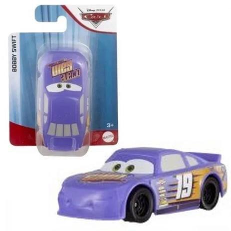 Veiculo Carros Disney Pixar Bobby Swift Mattel Azul - Carrinho de Brinquedo  - Magazine Luiza
