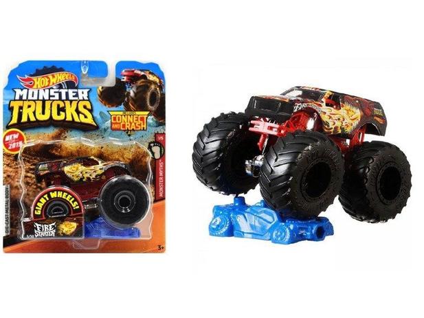 Veículo Die Cast - Hot Wheels - 1:64 - Monster Trucks - Fire Starter FYJ44/GBT41 - Mattel Menor preço em Veículo Die Cast - Hot Wheels - 1:64 - Monster Trucks - Fire Starter FYJ44/GBT41 - Mattel