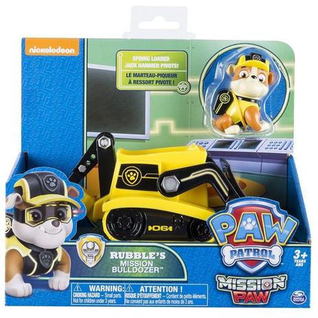 Veículo e Figura Patrulha Canina Britadeira - Rubble - Sunny é boa?
