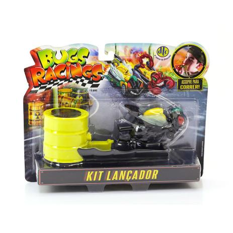 Veículo e Pista de Percurso Bugs Racing Lançador Flyz - DTC Menor preço em Veículo e Pista de Percurso Bugs Racing Lançador Flyz - DTC