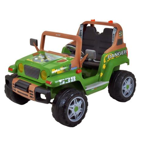Veículo Elétrico - 12V - Ranger 538 - Verde - Peg-Pérego - Peg pérego Menor preço em Veículo Elétrico - 12V - Ranger 538 - Verde - Peg-Pérego - Peg pérego