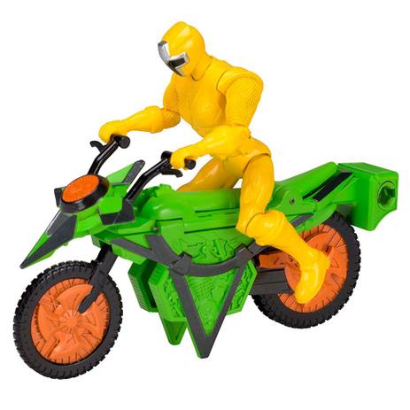 Veículo Morfador e Figura Articulada - 15 Cm - Power Rangers Ninja Steel - Ranger Amarelo - Sunny Menor preço em Veículo Morfador e Figura Articulada - 15 Cm - Power Rangers Ninja Steel - Ranger Amarelo - Sunny