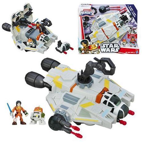 Veículo Playskool Heroes - Disney Star Wars Rebels - Hasbro Menor preço em Veículo Playskool Heroes - Disney Star Wars Rebels - Hasbro