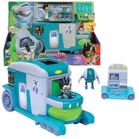 Veículo Transforma Em Laboratório Do Romeo Pj Masks Dtc 4812 Menor preço em Veículo Transforma Em Laboratório Do Romeo Pj Masks Dtc 4812
