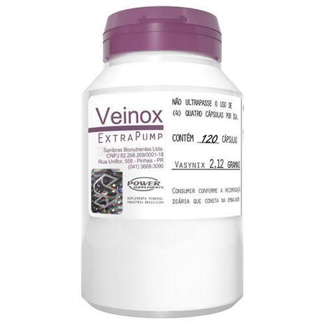 Veinox - 120 Cápsulas - Power Supplements - Power supplements Menor preço em Veinox - 120 Cápsulas - Power Supplements - Power supplements