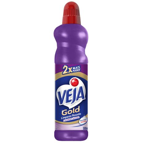 Veja Gold Limpeza Pesada Lavanda e Alcool 500ml Menor preço em Veja Gold Limpeza Pesada Lavanda e Alcool 500ml