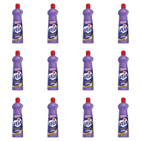 Veja Lavanda / Álcool Multiuso 500ml (Kit C/12) Menor preço em Veja Lavanda / Álcool Multiuso 500ml (Kit C/12)