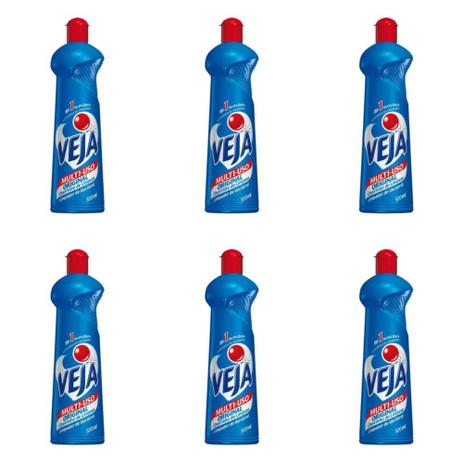 Veja Original Multiuso 500ml (Kit C/06) Menor preço em Veja Original Multiuso 500ml (Kit C/06)