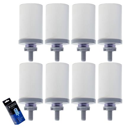 Vela para Filtro de Barro Cristalina com Carvão Ativado 08 unidades é boa?