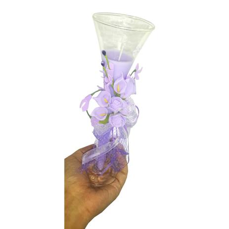 Vela Parafina Perfumada Decorativa Grande Fragrancia Flores Lilas (WL-A) - Braslu Menor preço em Vela Parafina Perfumada Decorativa Grande Fragrancia Flores Lilas (WL-A) - Braslu