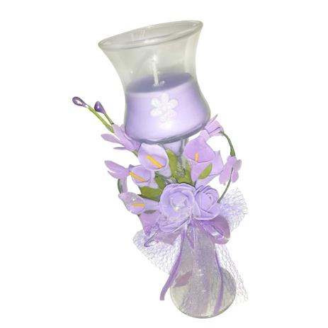 Vela Parafina Perfumada Decorativa Media Fragrancia Flores Lilas (WL-B) - Braslu Menor preço em Vela Parafina Perfumada Decorativa Media Fragrancia Flores Lilas (WL-B) - Braslu