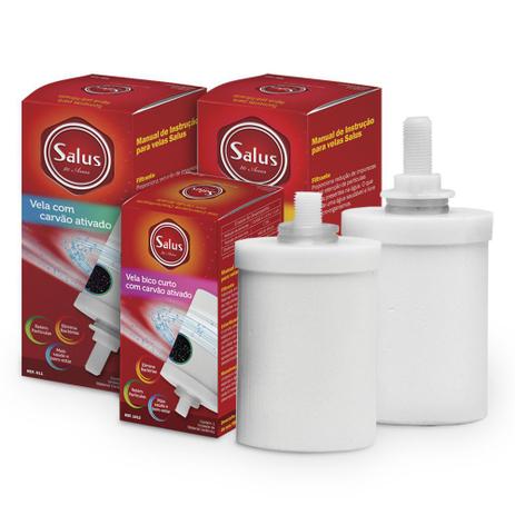 Vela Refil Bico Curto Com Carvão P/ Filtro De Barro Salus Menor preço em Vela Refil Bico Curto Com Carvão P/ Filtro De Barro Salus