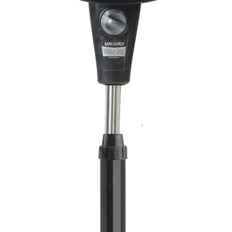 Ventilador de Coluna Delfos TS+ Preto Silencioso 40cm 6 pás Mallory - 127V