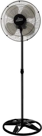 Ventilador De Coluna Osc. Preto Ventura Biv 50cm Ventidelta Menor preço em Ventilador De Coluna Osc. Preto Ventura Biv 50cm Ventidelta