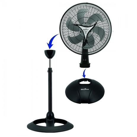 Ventilador de Mesa 3 Velocidades 2 em 1 Mega Turbo 40 Britânia 220V Preto é boa?
