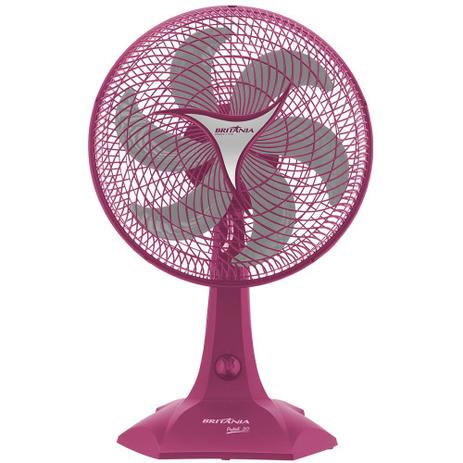 Ventilador de Mesa 30cm Britânia Protect 30 Six, 3 Níveis de Velocidade, 6 Pás, 55W, 110V - Rosa é boa?