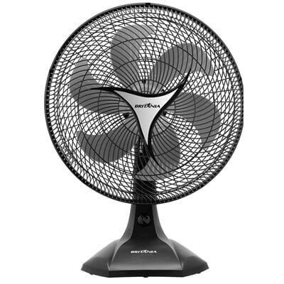 Ventilador de Mesa Britânia 40cm Ventus 40 Six 6 Pás 3 Vel. Preto 220V Menor preço em Ventilador de Mesa Britânia 40cm Ventus 40 Six 6 Pás 3 Vel. Preto 220V