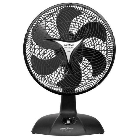 Ventilador de Mesa Britânia Ventus 40, 40 cm, Preto - BRITANIA