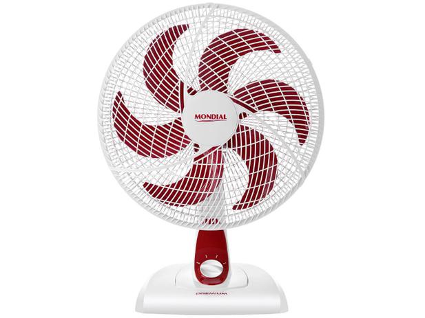 Ventilador de Mesa e Parede Mondial Red Premium - V-49-6P 40cm 3 Velocidades