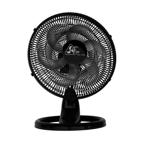 Ventilador De Mesa Osc. Preto Delta Free 40cm Biv Ventidelta Menor preço em Ventilador De Mesa Osc. Preto Delta Free 40cm Biv Ventidelta