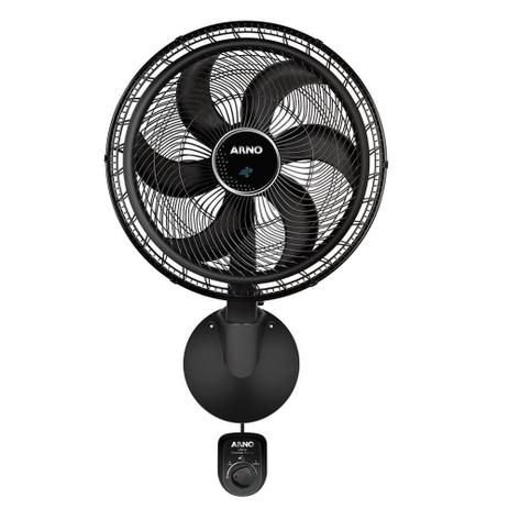 Ventilador de Parede Arno 50cm VD51 Ultra Silence Force com 3 Velocidades Preto Menor preço em Ventilador de Parede Arno 50cm VD51 Ultra Silence Force com 3 Velocidades Preto