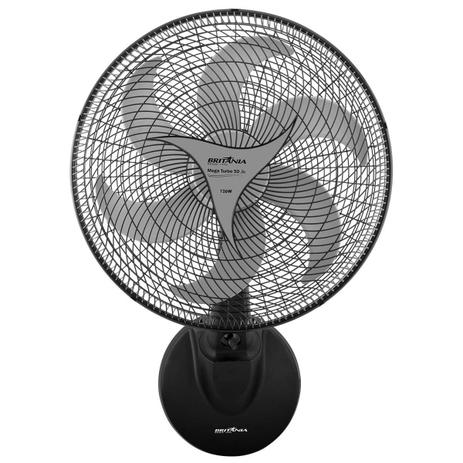 Ventilador de Parede Britania Mega Turbo 50 Six Preto 220V Menor preço em Ventilador de Parede Britania Mega Turbo 50 Six Preto 220V