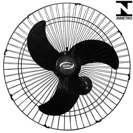 Ventilador de Parede Oscilante 60cm Preto Vent New Bivolt - Lcg eletro Menor preço em Ventilador de Parede Oscilante 60cm Preto Vent New Bivolt - Lcg eletro