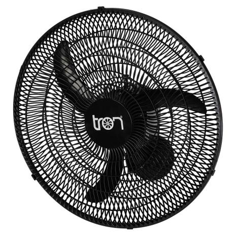 Ventilador de Parede Tron - Preto / 60 Cm / Bivolt V Menor preço em Ventilador de Parede Tron - Preto / 60 Cm / Bivolt V