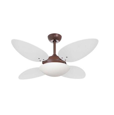 Menor preço em Ventilador de Teto Café VR42 Pétalo/4 BR 127V Volare