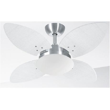 Ventilador de Teto Escovado VR28 Mini Pétalo BR 220V Volare Menor preço em Ventilador de Teto Escovado VR28 Mini Pétalo BR 220V Volare