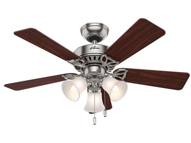 Ventilador de Teto Hunter Beacon Hill 50831 - 5 Pás 3 Velocidades Maple para 3 Lâmpadas é boa?