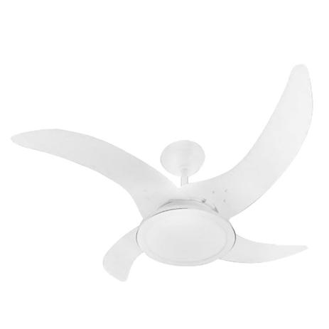 Ventilador De Teto Mareiro Led 4 Pás Branco 130W Tron Menor preço em Ventilador De Teto Mareiro Led 4 Pás Branco 130W Tron