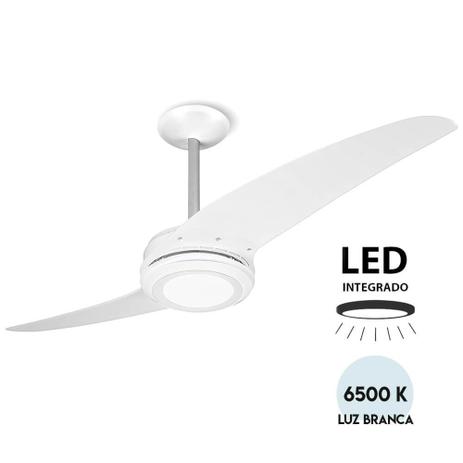 Ventilador de Teto Spirit 203 Branco Led Menor preço em Ventilador de Teto Spirit 203 Branco Led