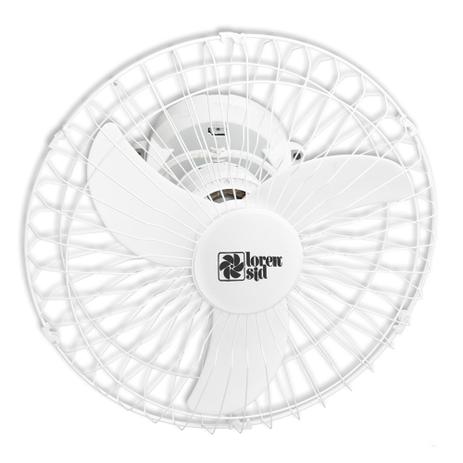 Ventilador de Teto Turbo Orbital Grade em Aço 50cm Bivolt Branco - Loren Sid Menor preço em Ventilador de Teto Turbo Orbital Grade em Aço 50cm Bivolt Branco - Loren Sid