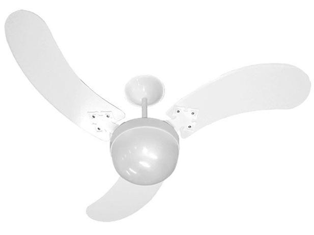 Ventilador de Teto Venti-Delta 3 Pás 3 Velocidades Branco