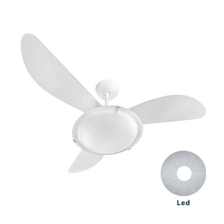 Menor preço em Ventilador de Teto - Ventisol  Sunny  LED Branco  220V