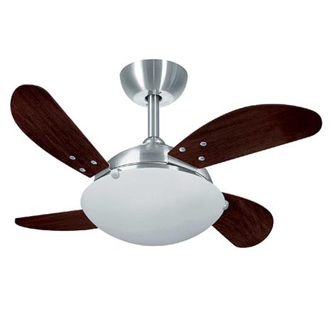 Ventilador de Teto Volare Platinum Mini 220V Tabaco - Vr Lux Menor preço em Ventilador de Teto Volare Platinum Mini 220V Tabaco - Vr Lux