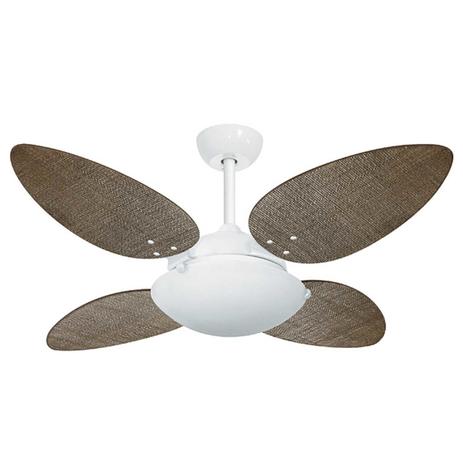 Ventilador de Teto Volare Premium Pétalo Palmae 220V Tabaco - Vr lux Menor preço em Ventilador de Teto Volare Premium Pétalo Palmae 220V Tabaco - Vr lux