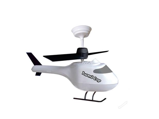 Ventilador Luminária de Teto Helicóptero Infantil Criança Bebe - Branco - Ventcop Menor preço em Ventilador Luminária de Teto Helicóptero Infantil Criança Bebe - Branco - Ventcop