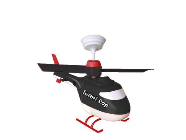 Ventilador Luminária de Teto Helicóptero Infantil Criança Bebe - Preto - Ventcop Menor preço em Ventilador Luminária de Teto Helicóptero Infantil Criança Bebe - Preto - Ventcop