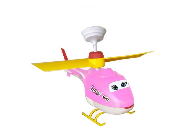 Ventilador Luminária de Teto Helicóptero Infantil Criança Bebe - Rosa Pink - Ventcop Menor preço em Ventilador Luminária de Teto Helicóptero Infantil Criança Bebe - Rosa Pink - Ventcop