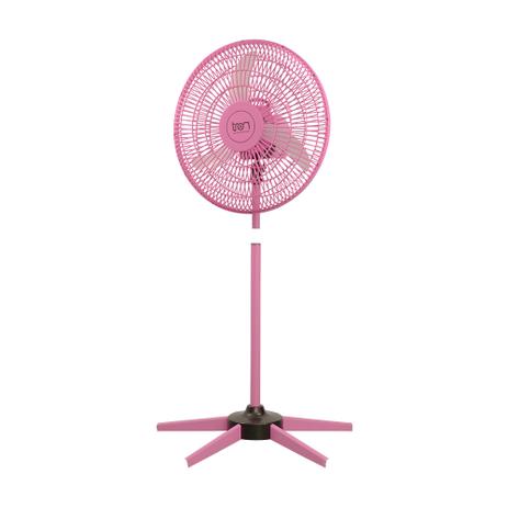 Ventilador oscilante de coluna 50 cm rosa (110V) - Tron Menor preço em Ventilador oscilante de coluna 50 cm rosa (110V) - Tron