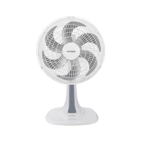 Ventilador Oscilante De Mesa Turbo 6 Pás 30cm Branco 127v- Ventisol Menor preço em Ventilador Oscilante De Mesa Turbo 6 Pás 30cm Branco 127v- Ventisol