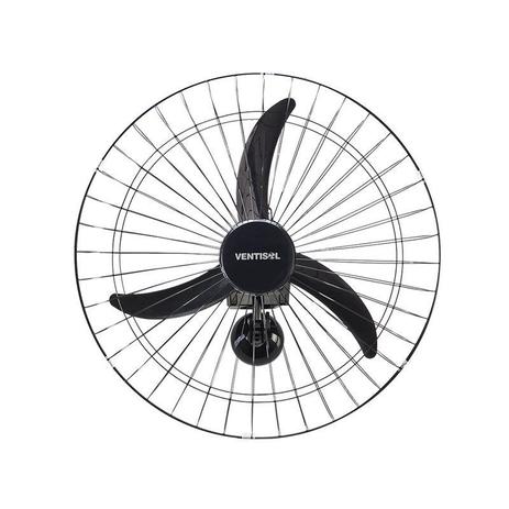 Ventilador Oscilante de Parede 60CM 200W Bivolt Preto 543 - Ventisol Menor preço em Ventilador Oscilante de Parede 60CM 200W Bivolt Preto 543 - Ventisol
