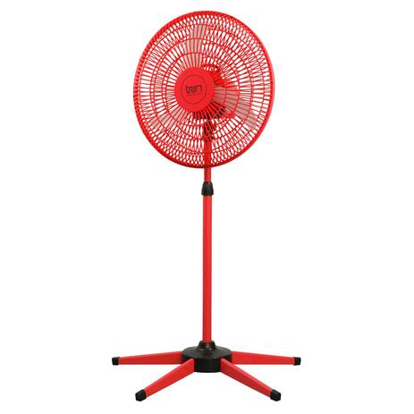 Ventilador Pedestal Oscilante Tron Colours 50Cm 140W Vermelho 127V Menor preço em Ventilador Pedestal Oscilante Tron Colours 50Cm 140W Vermelho 127V