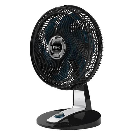 Ventilador Philco 40cm PVT400 AZ TURBO, Preto/Azul - 220V